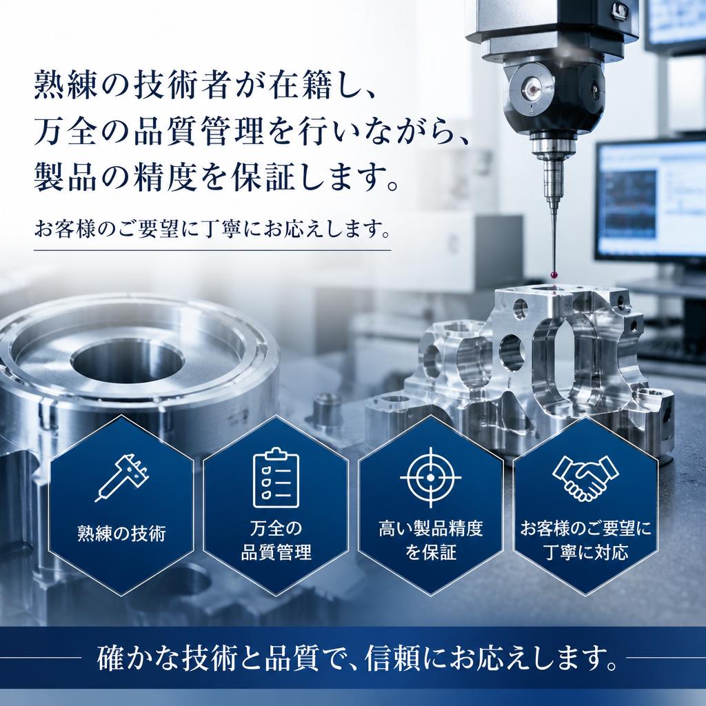 経験豊富な技術者のチーム