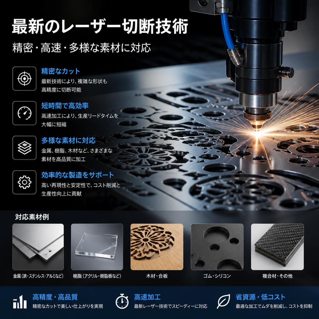 レーザー切断による革新