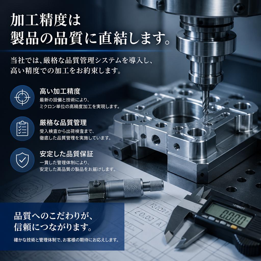 加工精度の重要性