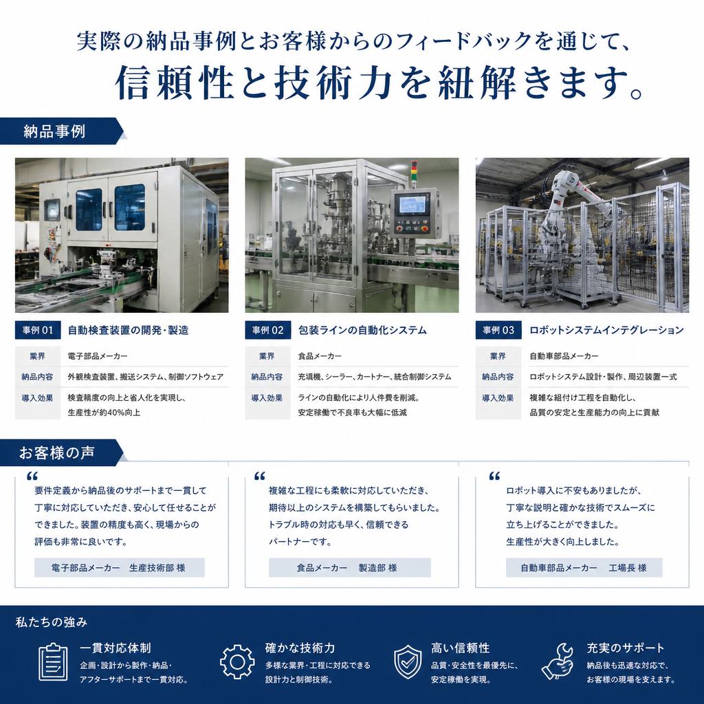 4. 実績とお客様の声