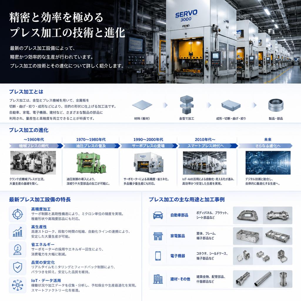 革新的なプレス加工技術