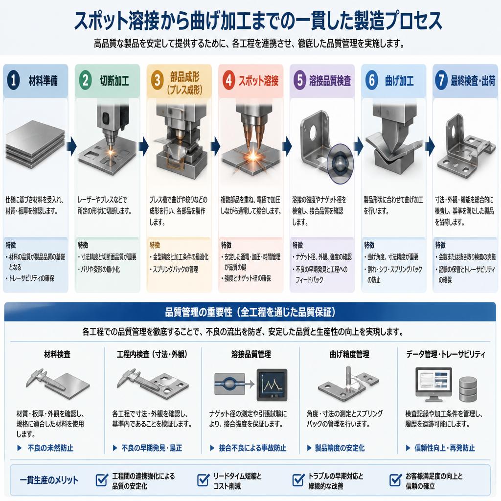 製造プロセスの特徴