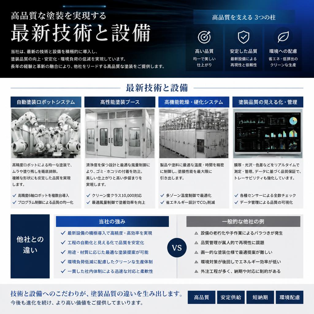 4. 先進的な塗装技術