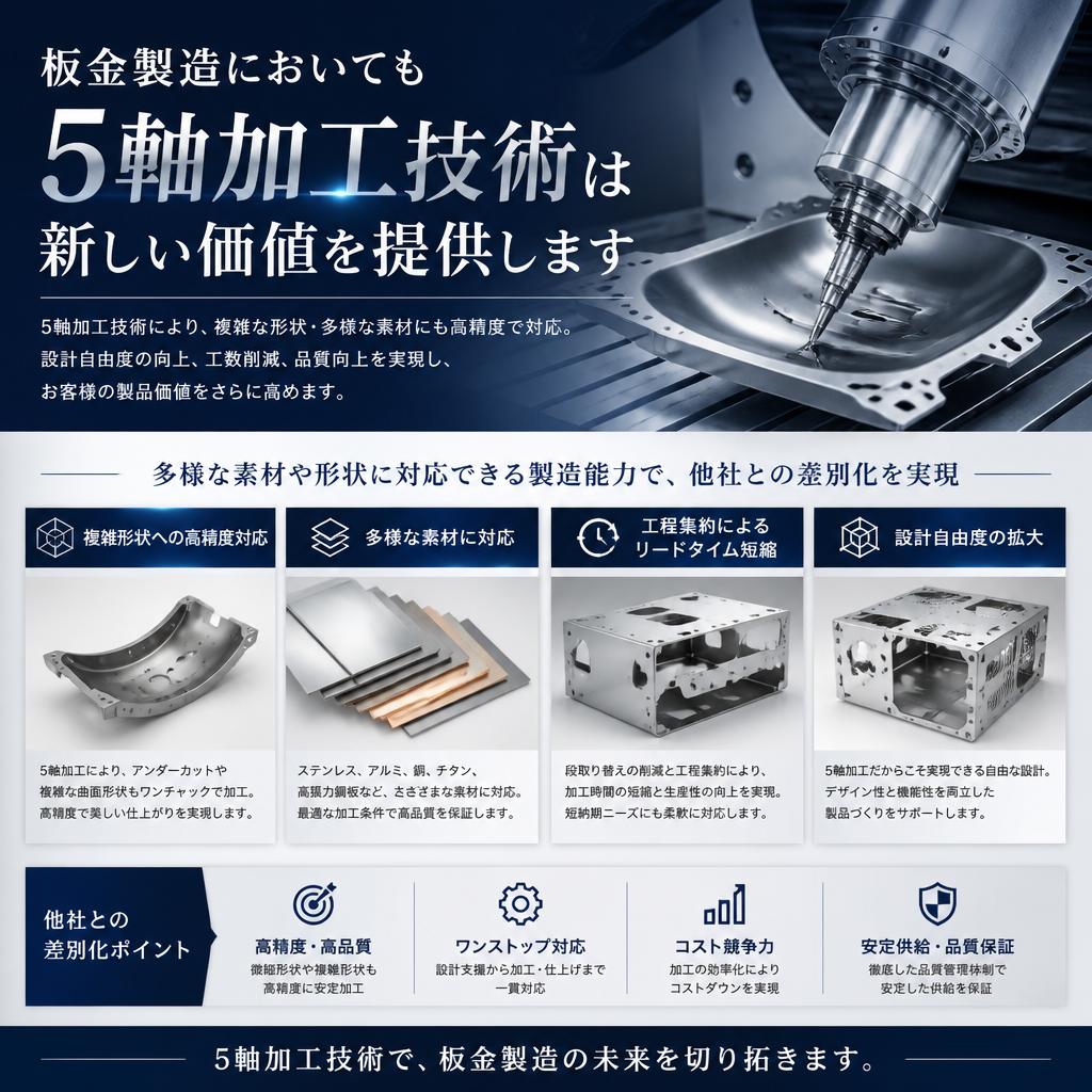 板金製造の新しい形