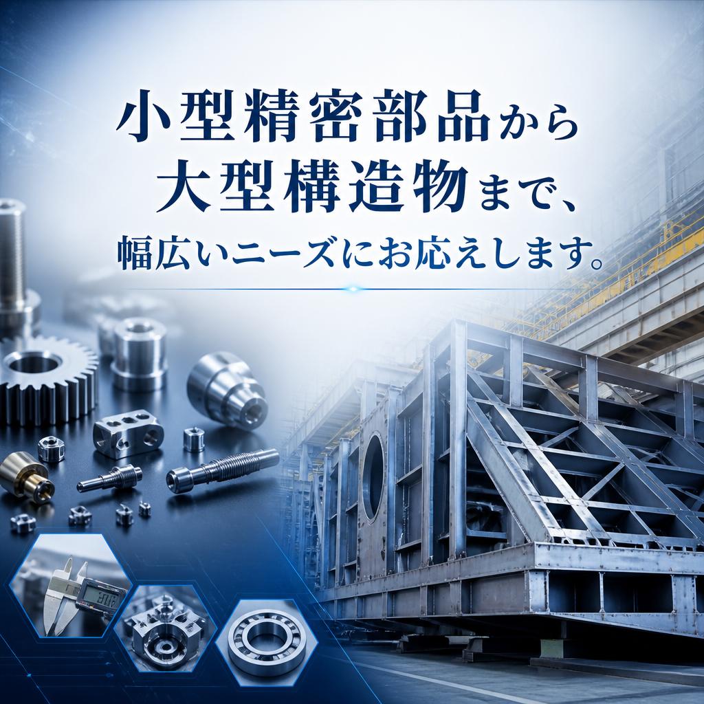 多彩な加工対応