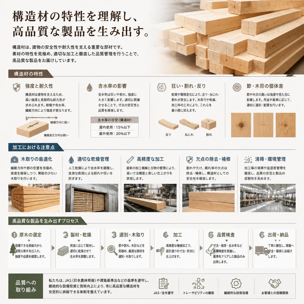4. 構造材の取り扱い