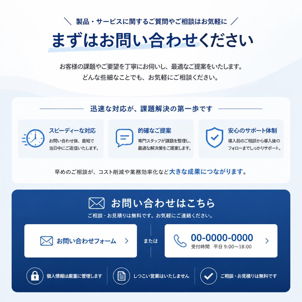 7. お問い合わせのご案内