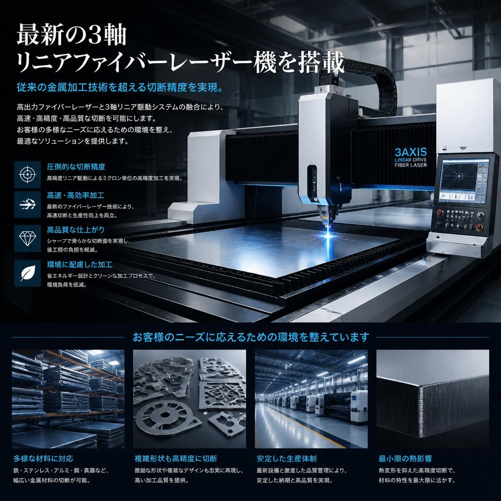 最新設備の導入