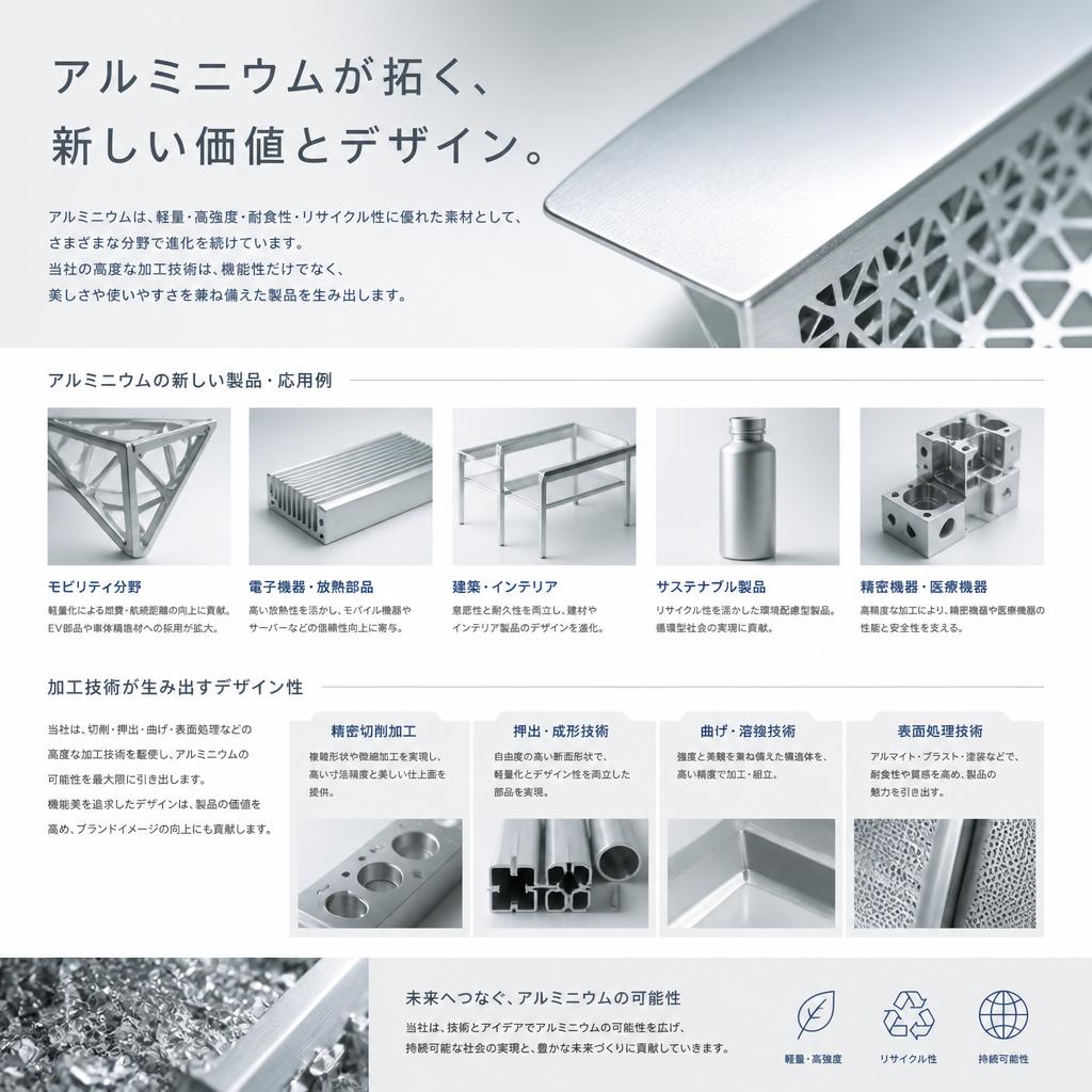 アルミニウムの新たな形