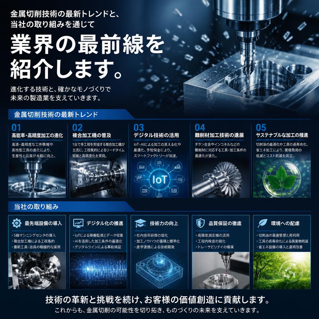 切削技術の進化