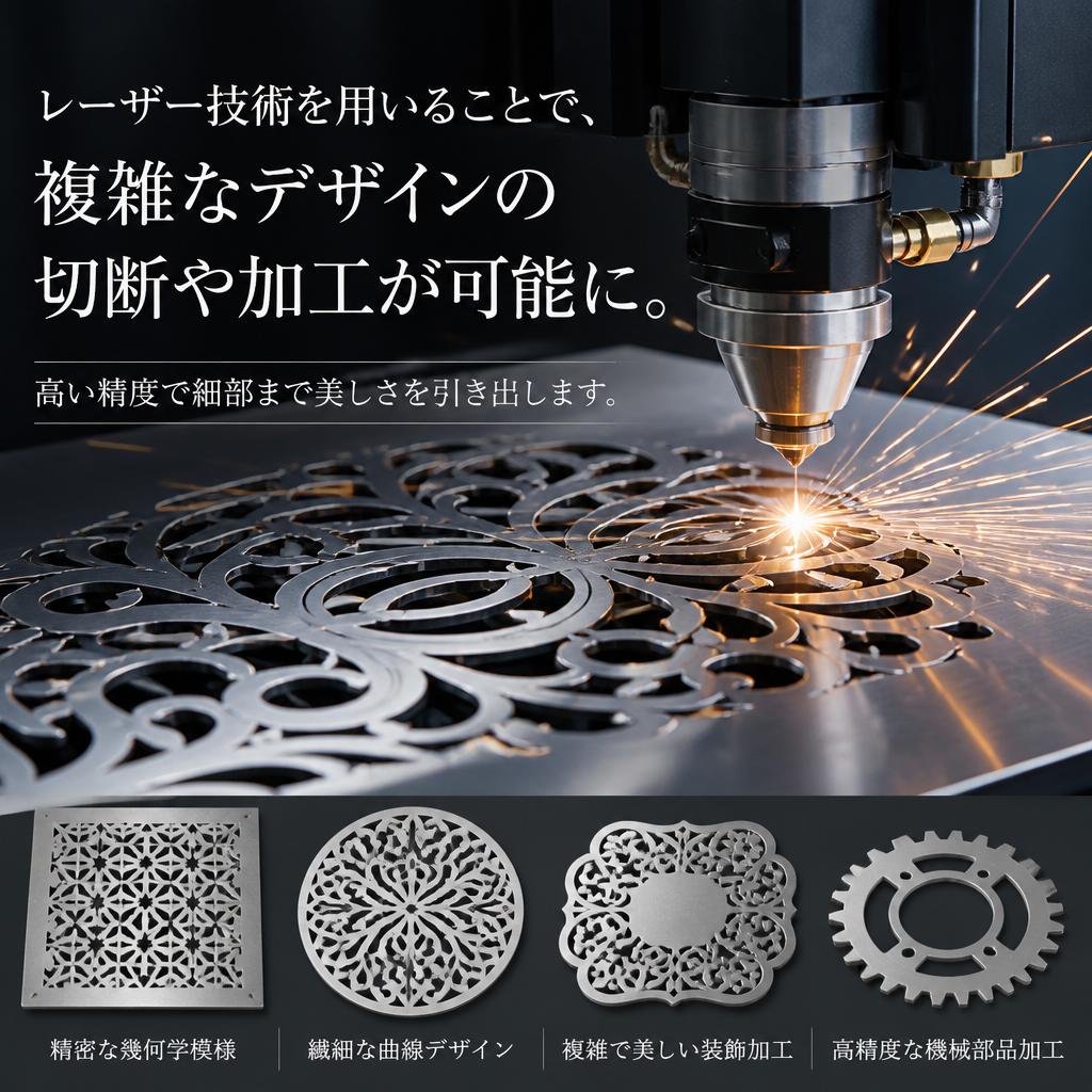 レーザー技術による精密な加工