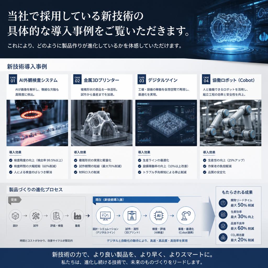 新技術の導入事例