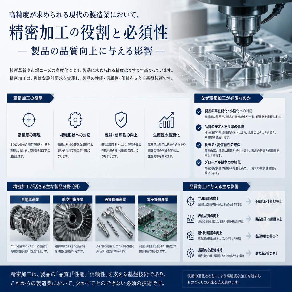 精密加工の重要性