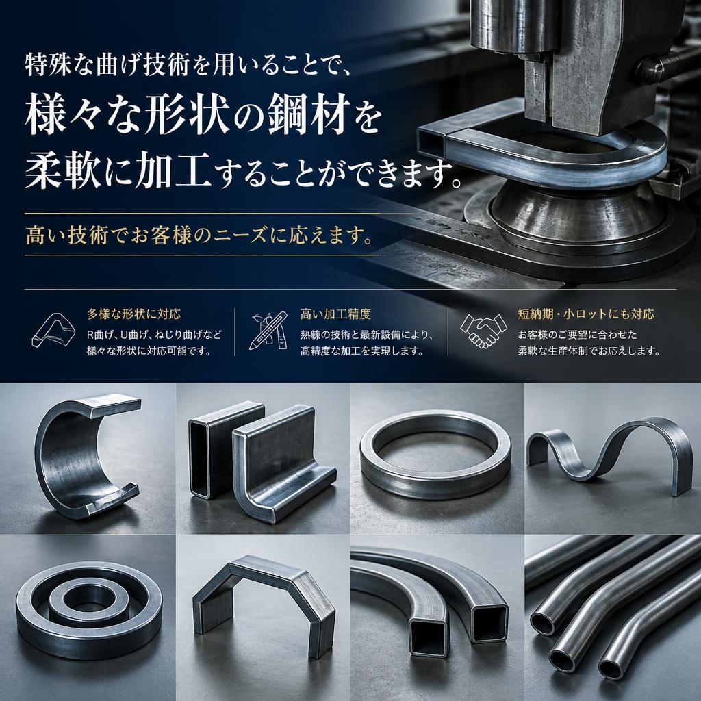 曲げ加工の革新