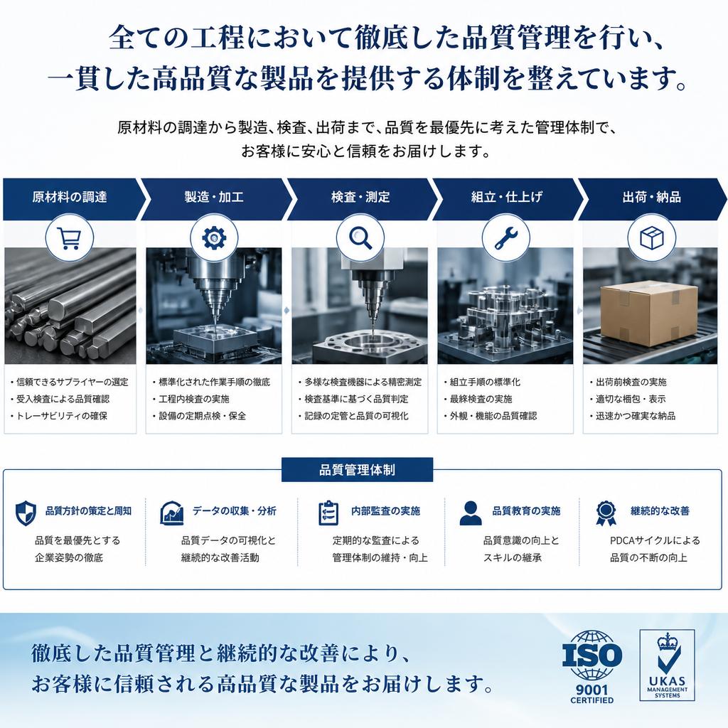 統合された品質管理体制