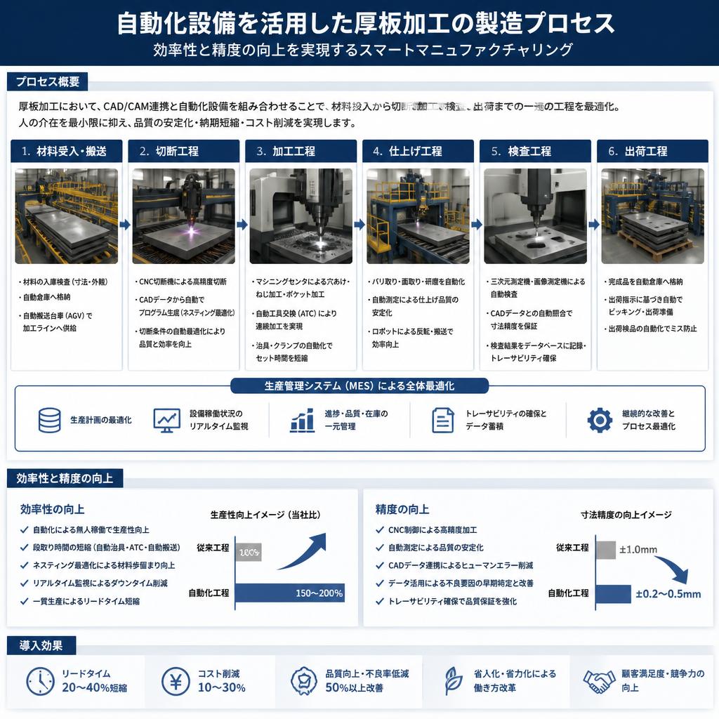 全自動製造プロセスの仕組み