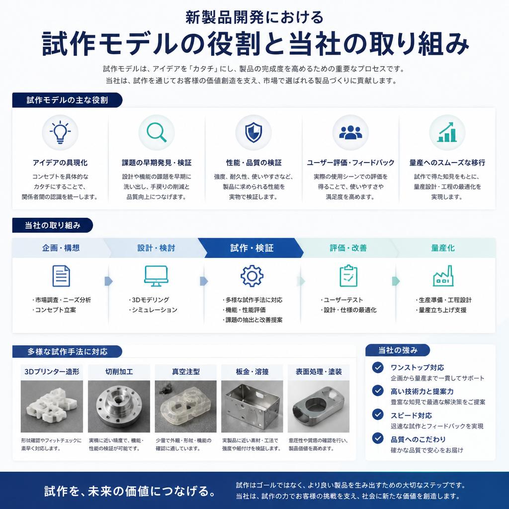 試作モデルの重要性