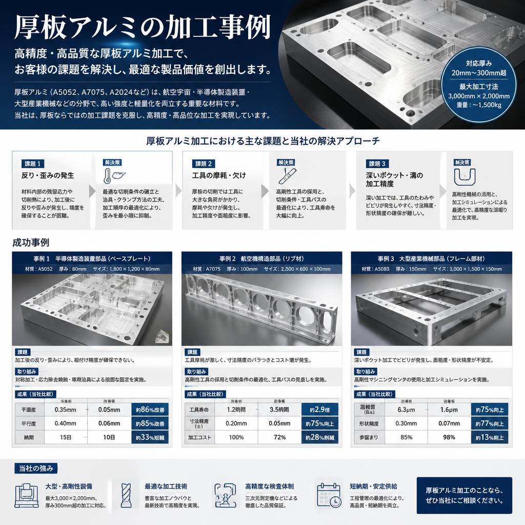 4. 厚板加工の実績