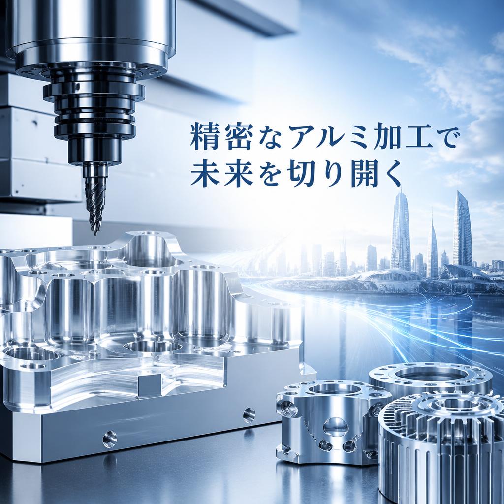 精密なアルミ加工で未来を切り開く
