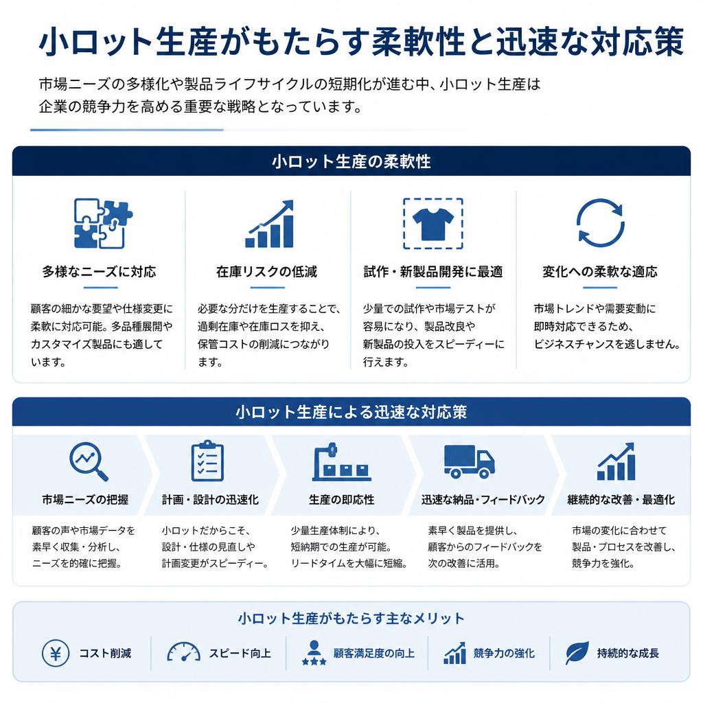 小ロット生産の重要性