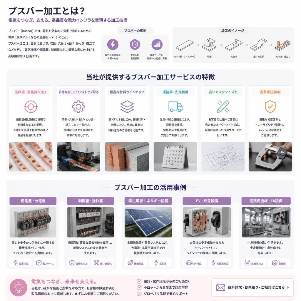ブスバー加工とは?