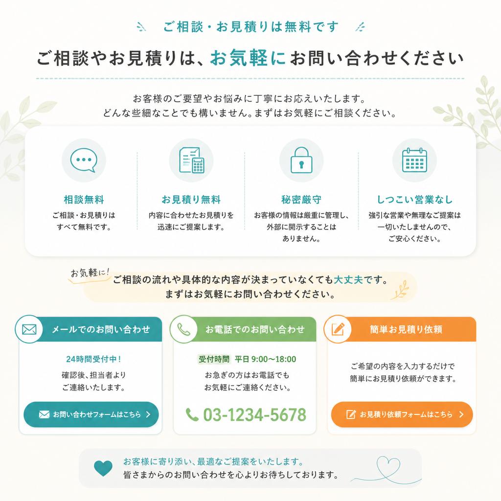 お問い合わせ