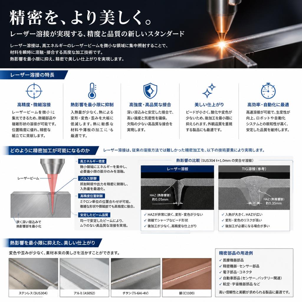レーザー技術が生み出す新たな可能性
