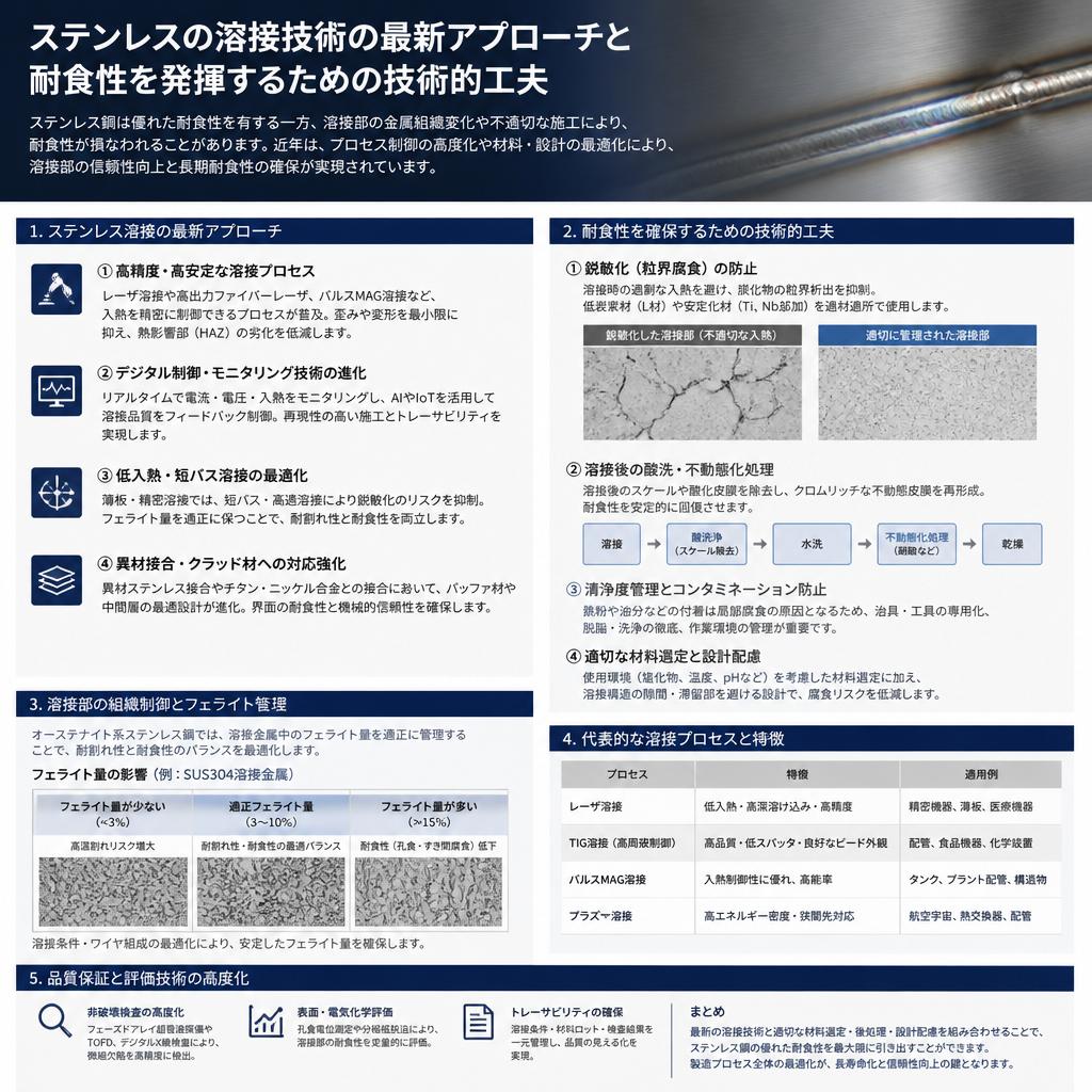 ステンレス溶接の革新