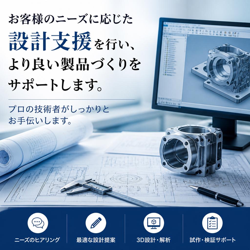 設計支援でのサポート