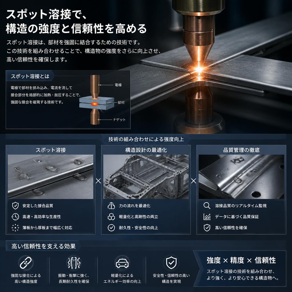 スポット溶接技術の活用