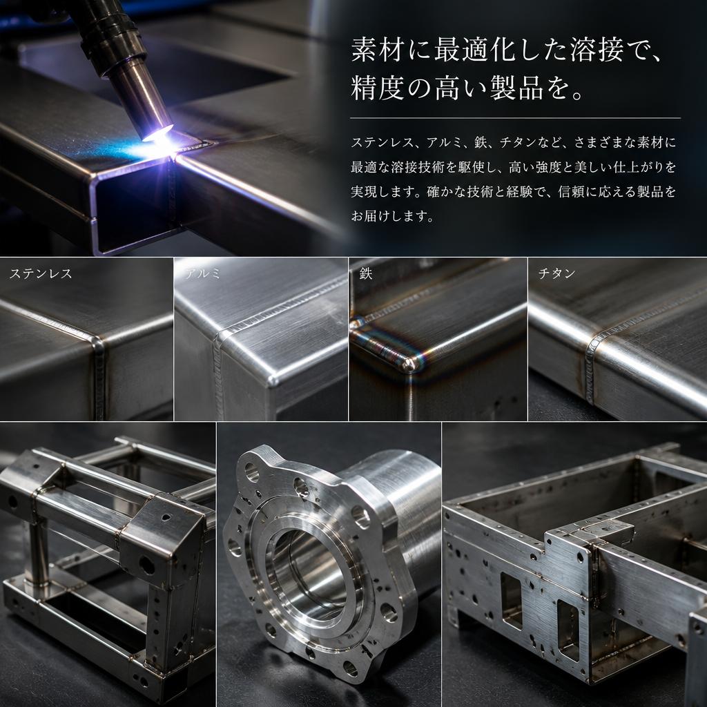高精度の溶接技術