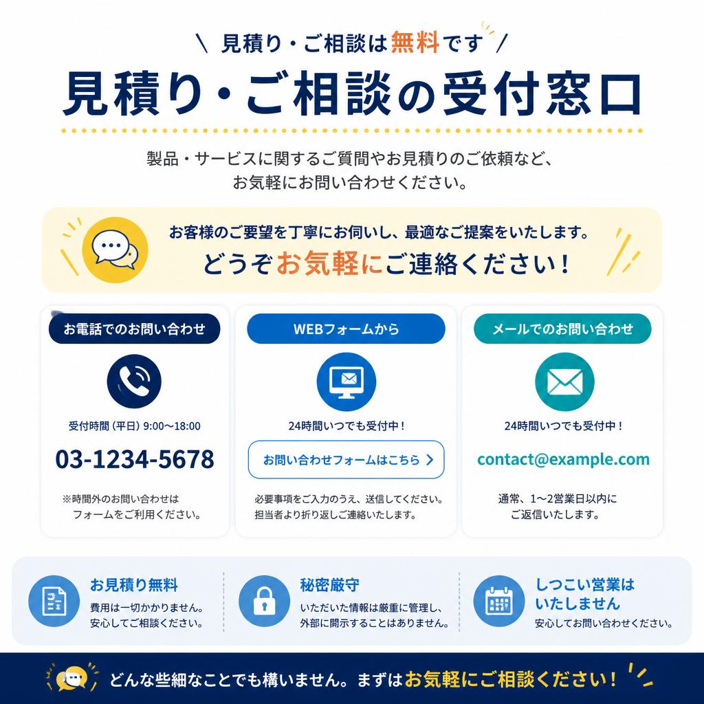 お問い合わせ・相談窓口