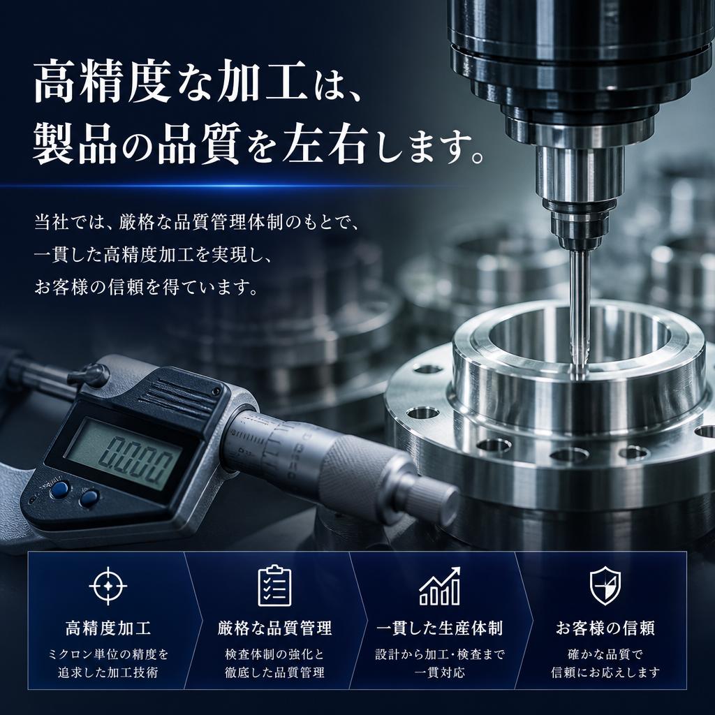高精度加工の重要性
