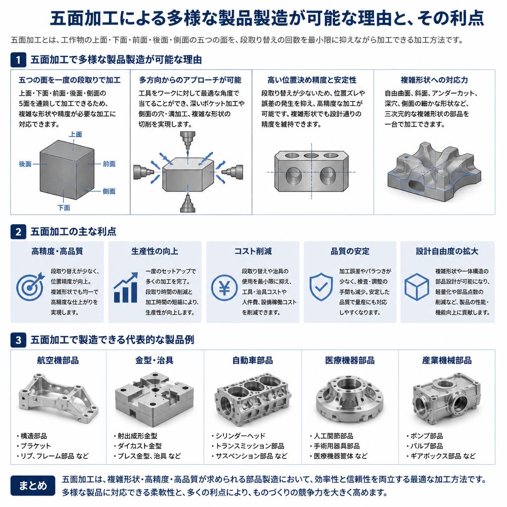 4. 五面加工の魅力