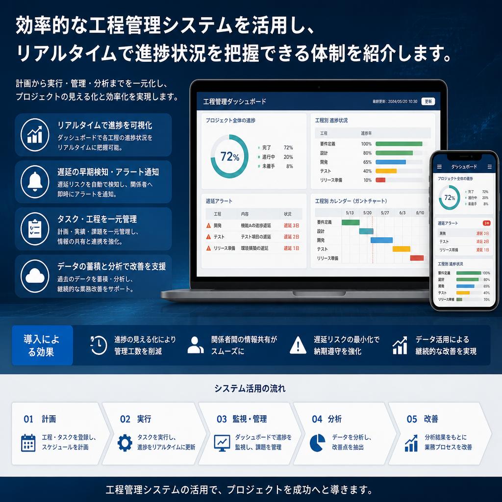 工程管理のシステム